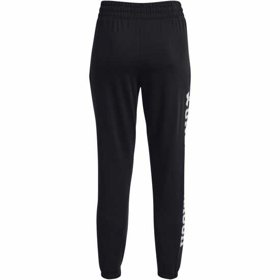 Under Armour Дамско Спортно Долнище Rival Graphic Joggers Womens Черно Дамски долнища на анцуг