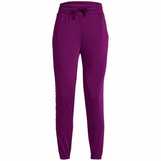 Under Armour Дамско Спортно Долнище Rival Graphic Joggers Womens Лилаво Дамски долнища на анцуг