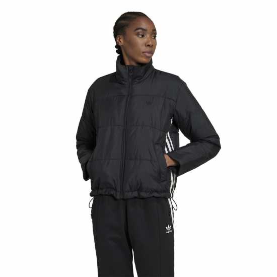 Adidas Дамско Яке Short Puffer Jacket Womens Черно 