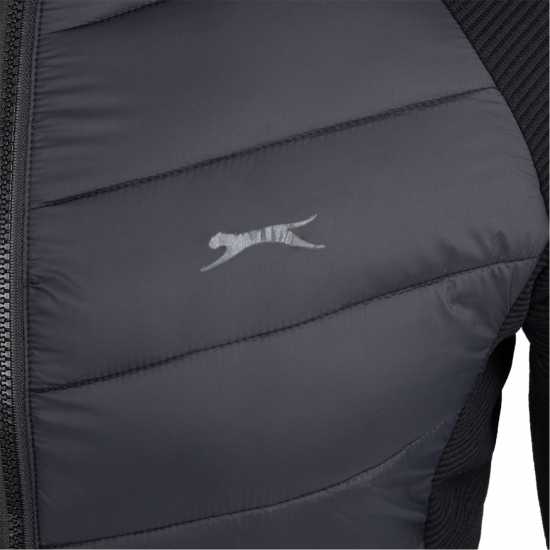 Slazenger Хибридно Яке Hybrid Jacket Sn52 Черно Мъжки грейки