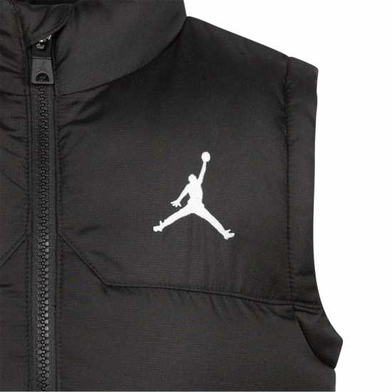 Детско Елече Air Jordan Gilet Junior Черно/Червено 