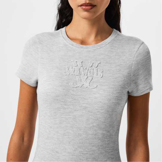 Jack Wills Slub Baby Tee Ld44  