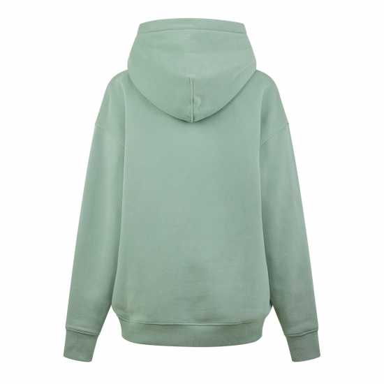 Jack Wills Os Embroidr Hoody Ld51 Ледено зелено 