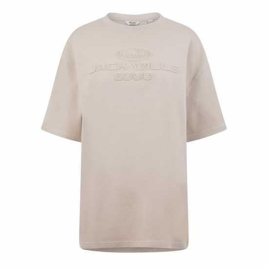 Jack Wills Embossed Os Tee Ld44  