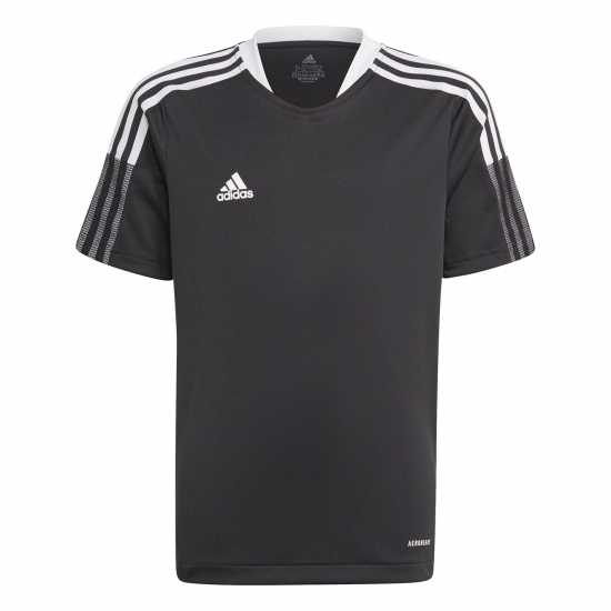 Adidas Tr Jsy Y Black Дамски дрехи за фитнес