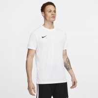 Nike Dri-FIT Park 7 Men's Short-Sleeve Soccer Jersey (Stock) White/Black Всекидневно футболно облекло