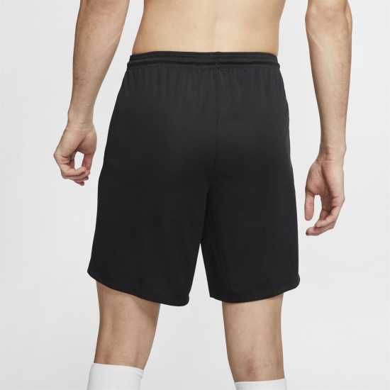 Nike Dri-FIT Park 3 Men's Knit Soccer Shorts Черно/Бяло Мъжки къси панталони