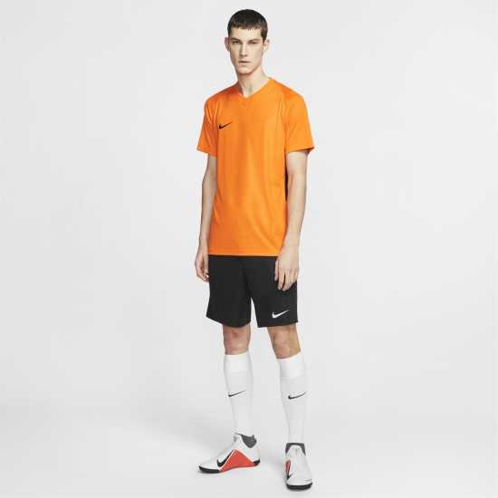 Nike Dri-FIT Park 3 Men's Knit Soccer Shorts Черно/Бяло Мъжки къси панталони