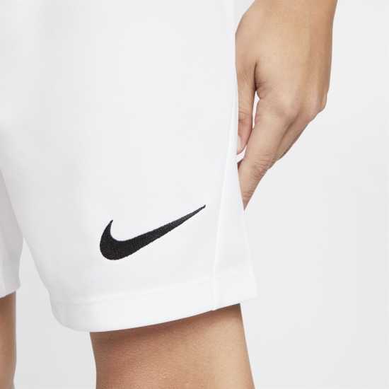 Nike Dri-FIT Park 3 Big Kids' Soccer Shorts Бяло/Черно 