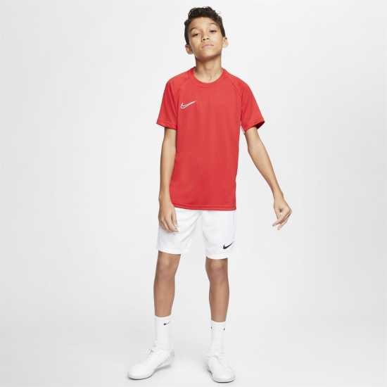 Nike Dri-FIT Park 3 Big Kids' Soccer Shorts Бяло/Черно 