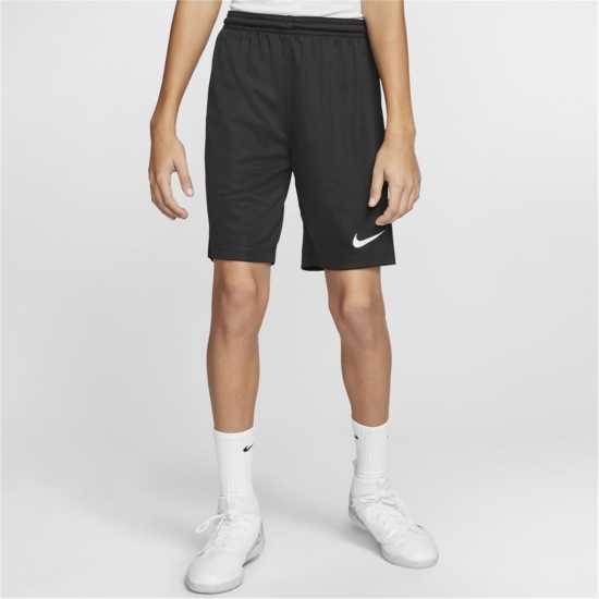 Dri-fit Park 3 Big Kids' Soccer Shorts Black/White 