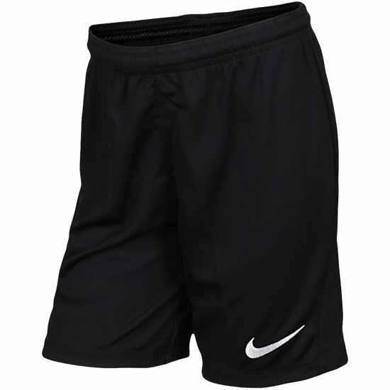 Dri-fit Park 3 Big Kids' Soccer Shorts Black/White 