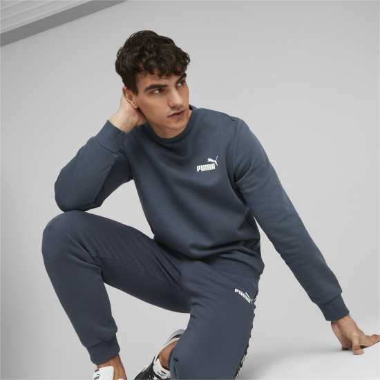 Puma Small Logo Crew Fl (  Мъжки горнища на анцуг