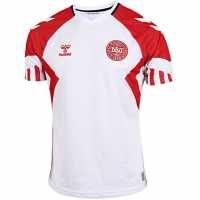 Hummel Denmark Away Shirt 2023 Adults  Hummel Mens