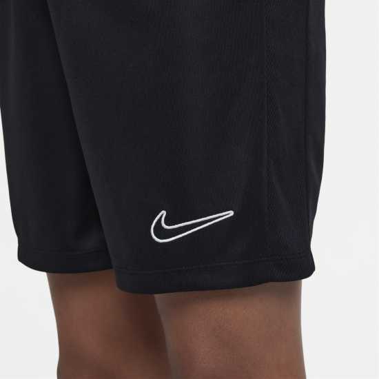 Nike Dri-FIT Academy Big Kids' Soccer Drill Top (Stock) Черно/Черно/Бяло Мъжки тениски с яка