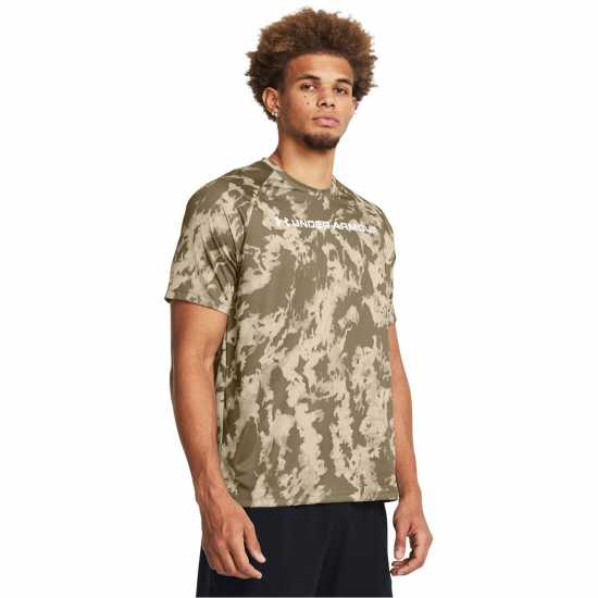 Under Armour Tech Abc Camo Ss  Мъжки тениски с яка