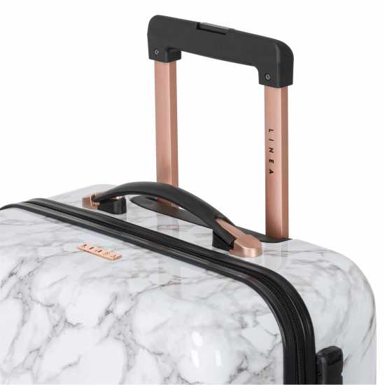 Linea Como Hard Shell Luggage Case Мрамор Куфари и багаж