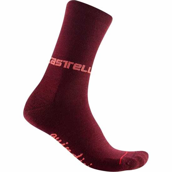 Castelli Qun Sock Ld44 Бордо 