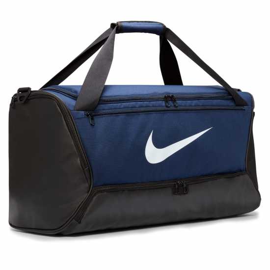 Nike Brasilia Medium Holdall Морско синьо/Бяло 