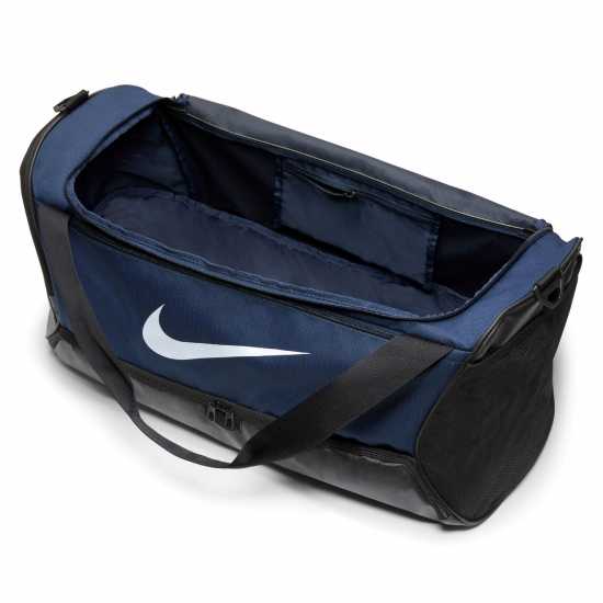 Nike Brasilia Medium Holdall Морско синьо/Бяло 