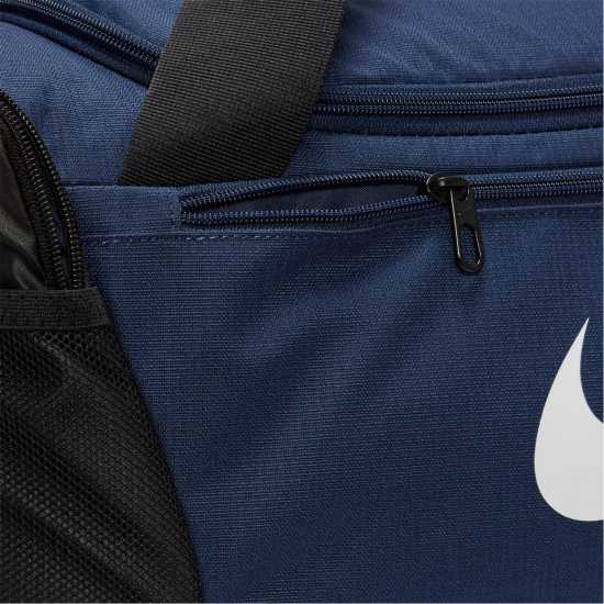 Nike Brasilia S Training Duffel Bag (Small) Морско синьо/Бяло 