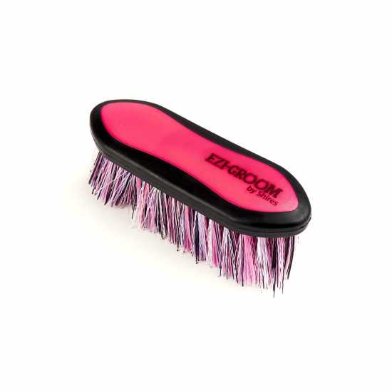 Ezi-Groom Grip Dandy Brush Б.Розово Грижа за коня