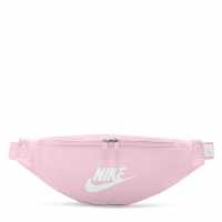 Nike Heritage Hip Pack Розова пена / Бяло Дамски чанти