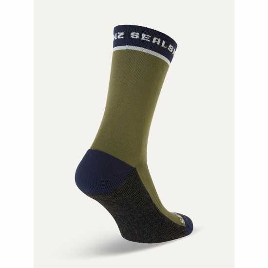 Sealskinz Mid Length Active Sock Олива Мъжки чорапи