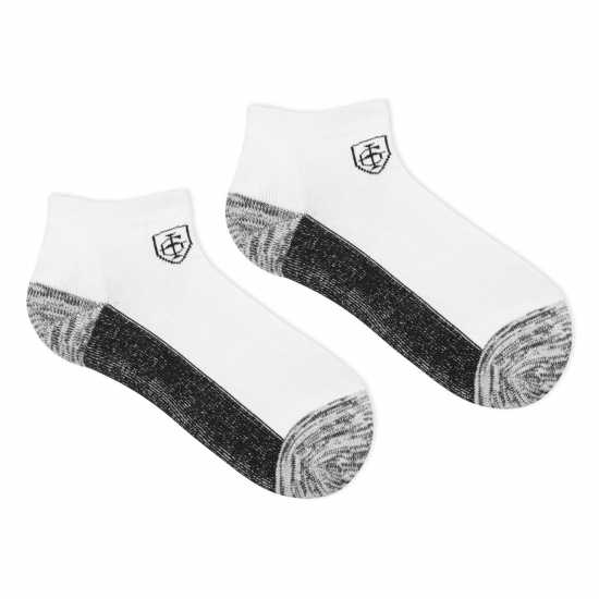 Island Green Golf Performance Ankle Socks Men's White Мъжки чорапи