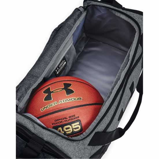 Under Armour Сак Undeniable 5.0 Small Duffle Bag Сива Хизър Дамски чанти