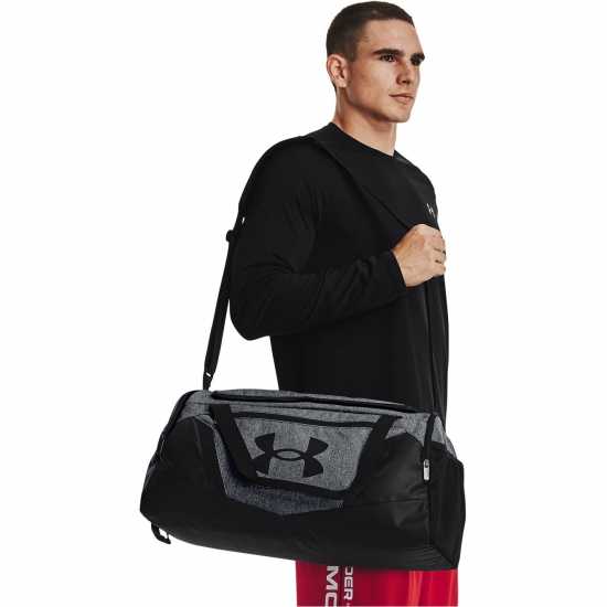 Under Armour Сак Undeniable 5.0 Small Duffle Bag Сива Хизър Дамски чанти