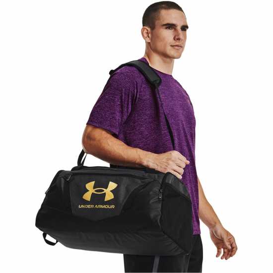 Under Armour Armour Undeniable 5.0 Duffle Holdall Black/Gold Дамски чанти