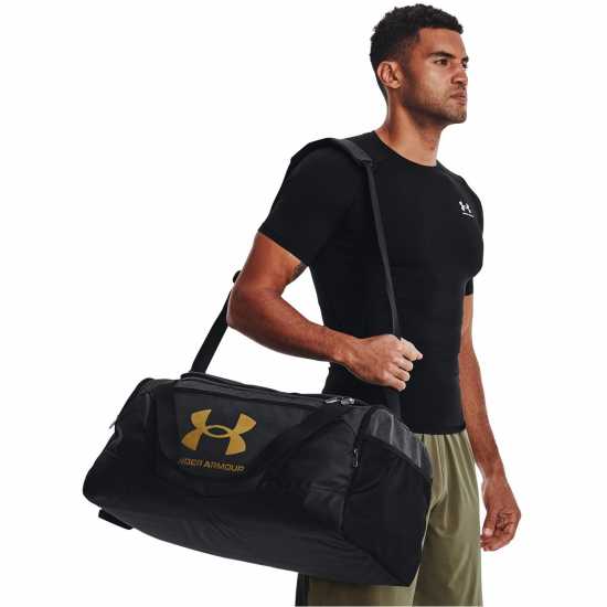 Under Armour Сак Armour Ua Undeniable 5.0 Medium Duffle Bag Черно/Злато Сакове