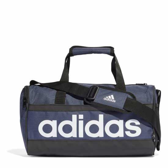 Adidas Сак Essentials Linear Duffle Bag Extra Small Морско синьо/Черно Дамски чанти