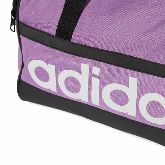 Adidas Сак Essentials Linear Duffle Bag Extra Small Лилаво/Бяло Дамски чанти