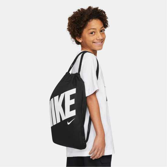 Nike Чанта За Спорт Graphic Gym Sack Junior Boys  Портфейли