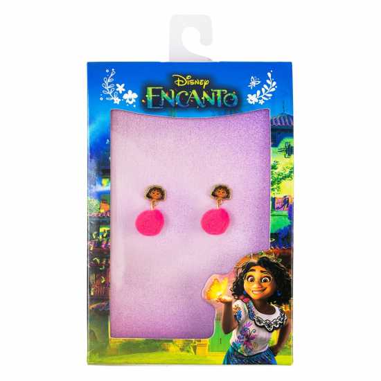 Disney Encanto Pink Pom Pom Dangle Earrings  Подаръци и играчки