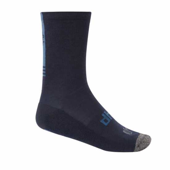 Dhb Aeron Merino Sock 2.0 Морско синьо/синьо Мъжки чорапи