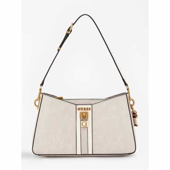 Guess Чанта За Рамо Ginevra Shoulder Bag Тоуп 