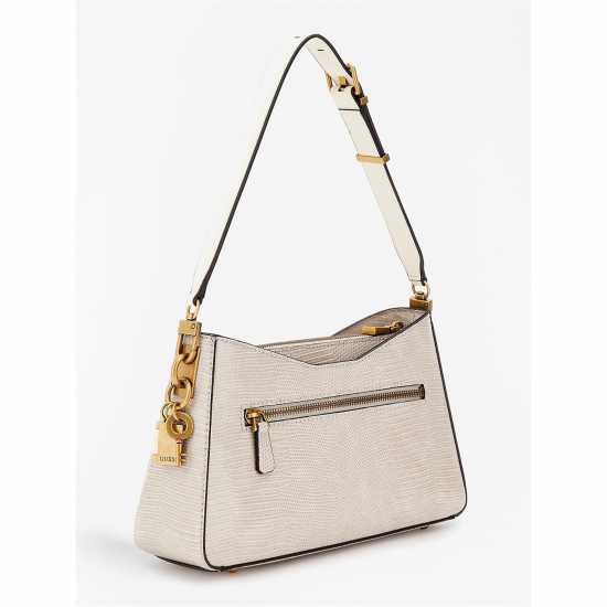 Guess Чанта За Рамо Ginevra Shoulder Bag Тоуп 