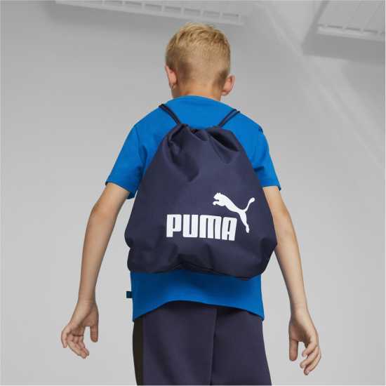 Puma Чанта За Спорт Phase Gym Sack Пума Нави Дамски чанти