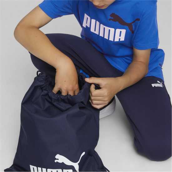 Puma Чанта За Спорт Phase Gym Sack Пума Нави Дамски чанти