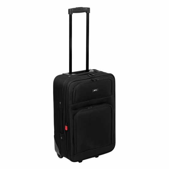 Куфар На Колела Slazenger Fabric Trolley Cases Черно Куфари и багаж