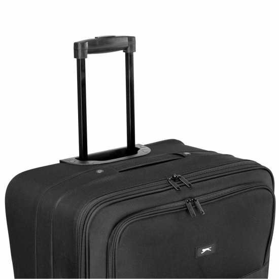 Куфар На Колела Slazenger Fabric Trolley Cases Черно Куфари и багаж