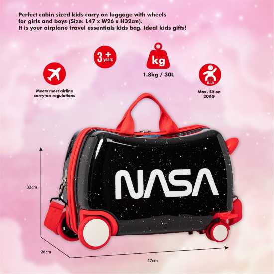 Sale Star Wheelie Case Наса стикер Куфари и багаж