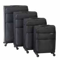 Куфар На Колела Linea Sorento Fabric Luggage Soft Shell Travel Suitcase Super Light Trolley Case