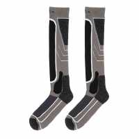 Nevica Meribel Ski Sock 2Pk Mens Тъмно сиво Мъжки чорапи