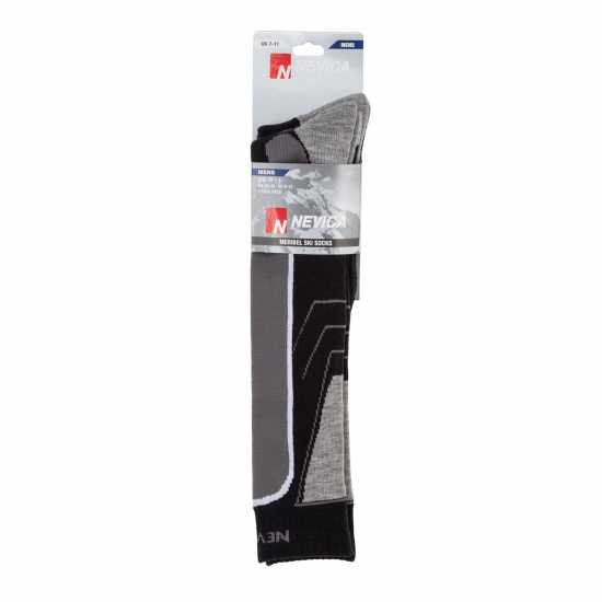 Nevica Meribel Ski Sock 2Pk Mens Черно Мъжки чорапи