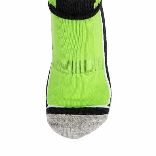 Nevica Meribel Ski Sock 2Pk Mens Лайм Ски чорапи