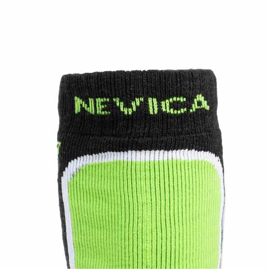 Nevica Meribel Ski Sock 2Pk Mens Лайм Ски чорапи